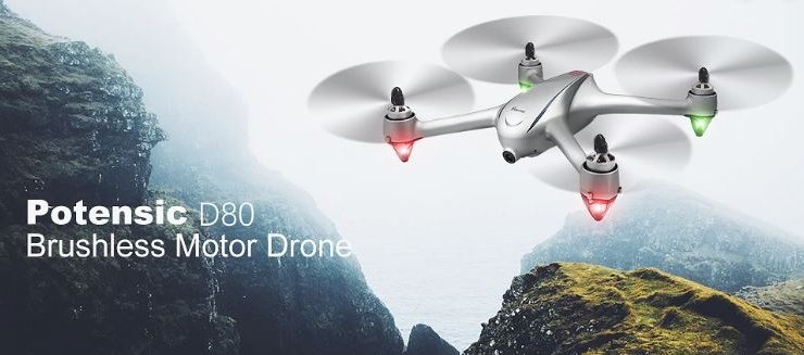 potensic d80 gps drone